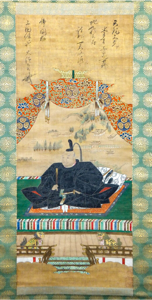 東照大権現像 四代木村了啄筆 天海賛